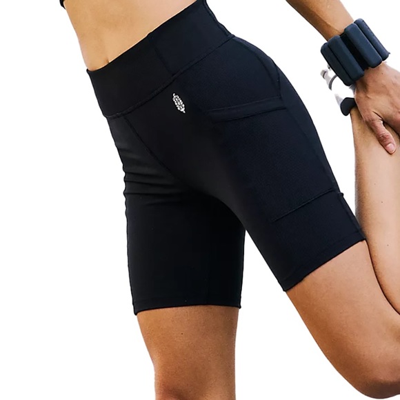 Free People Pants - Free People Movement NWT Instant Replay Short Black